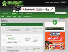 Tablet Screenshot of gueux-forum.net